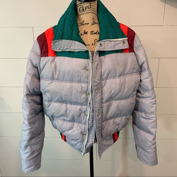 Vintage Obermeyer Puffer Style Ski Jacket Coat - Picture 3 of 7
